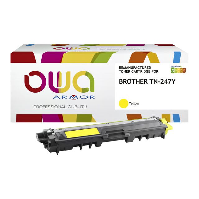 OWA - Toner Owa Bruder Tn -247y Geel