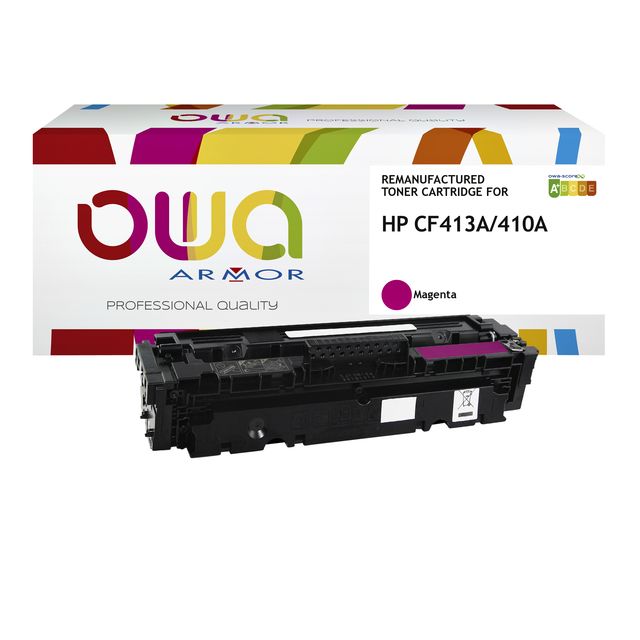 OWA - Tonerkartuschen-Alternative für CF413A rot