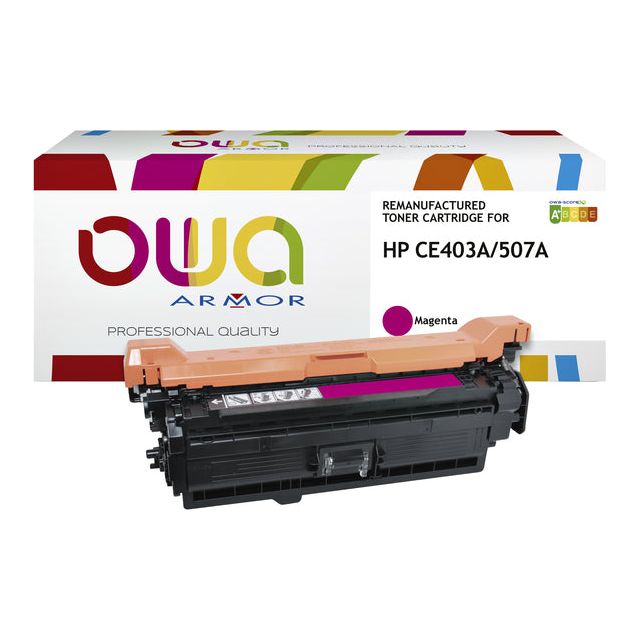 OWA - Tonercartridge OWA HP CE403A rot