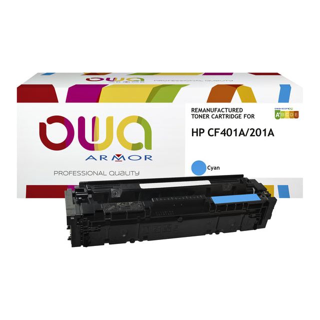 OWA - Tonercartridge OWA HP CF401A Blau