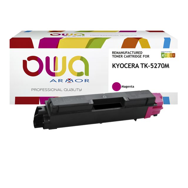 OWA - Alternative au toner pour TK-5270M rouge