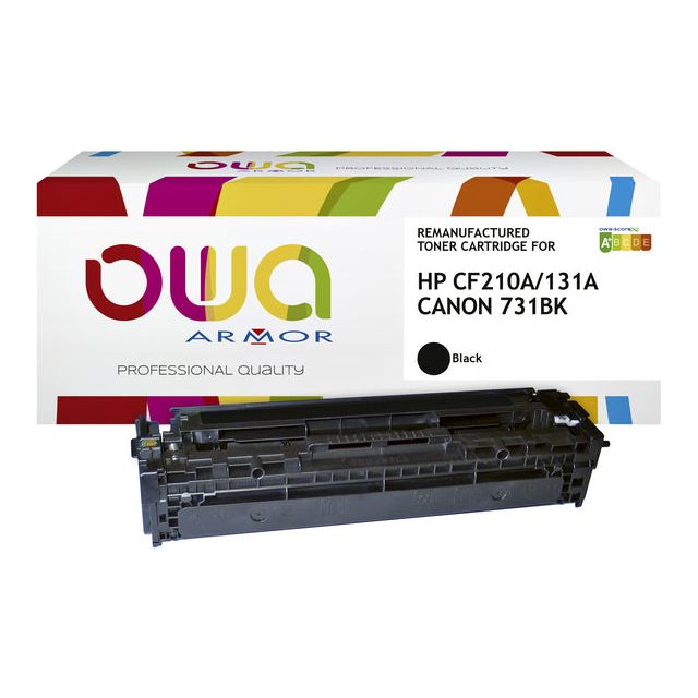 OWA - Tonercartridge OWA HP CF210A Schwarz