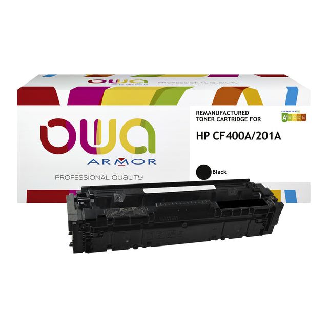 OWA - Tonercartridge Owa HP CF400A Black