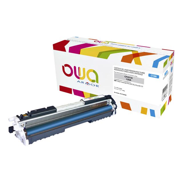 OWA - Tonercartridge owa hp cf351a blauw