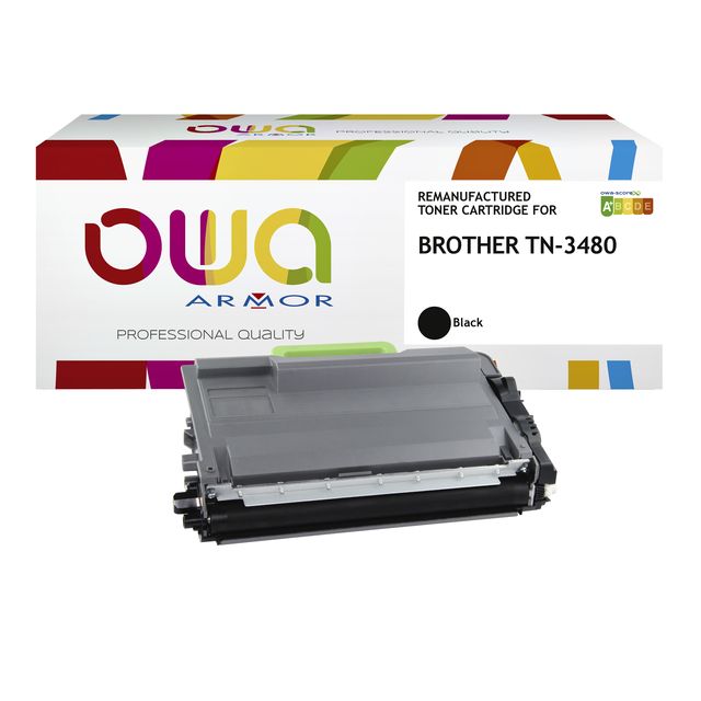 OWA -  Toner  brother tn-3480bk zwart