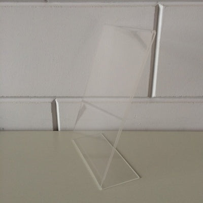 Klika -  L-standaard acryl bxh 160x240mm. Staand