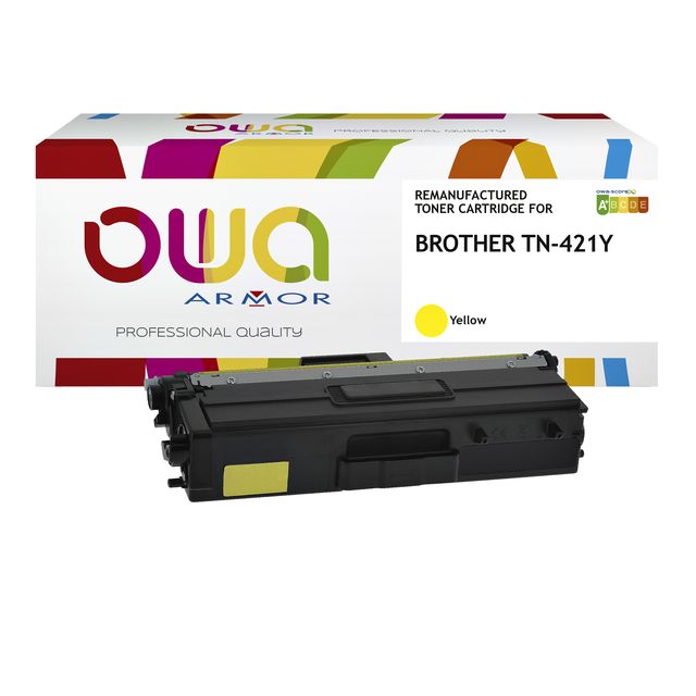OWA - Alternative au toner pour TN-421Y jaune