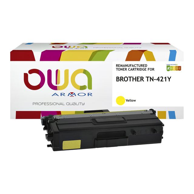 Owa - Toner Owa Brother TN -421Y GEEL