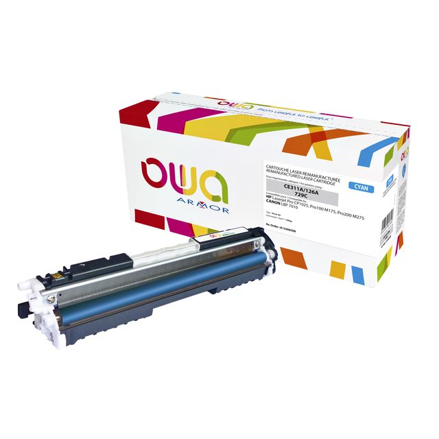 OWA - Cartouche de toner alternative pour CE311A bleu