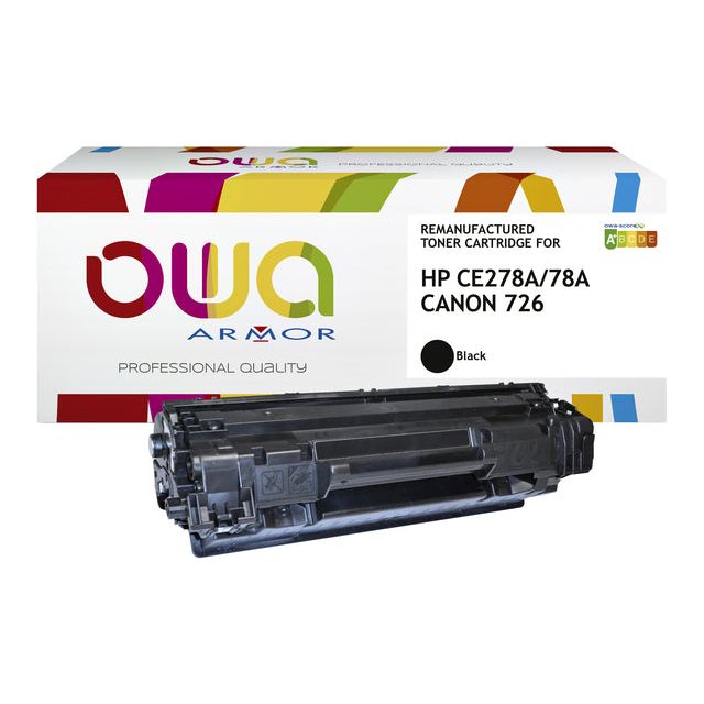 OWA - Tonercartridge owa hp ce278a zwart