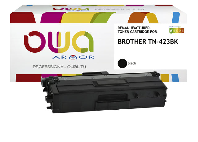 OWA - Toner Owa Bruder TN -423BK Schwarz