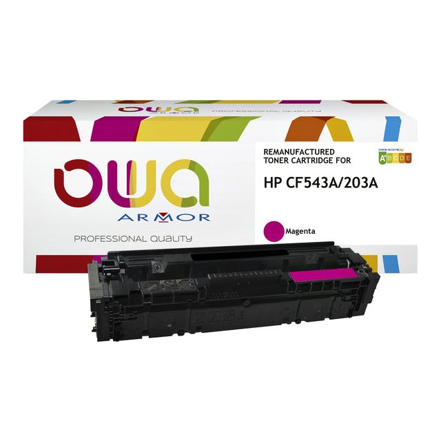 OWA - Tonercartridge Owa HP CF543A Red