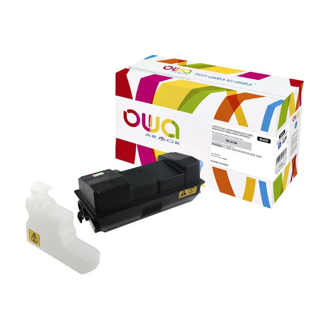 Owa - Toner Owa Kyocera TK -3130K noir