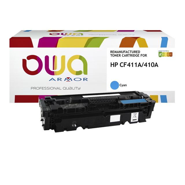 OWA -  Tonercartridge  hp cf411a blauw