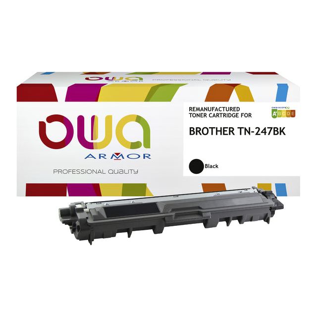 OWA - Toner owa brother tn-247bk zwart