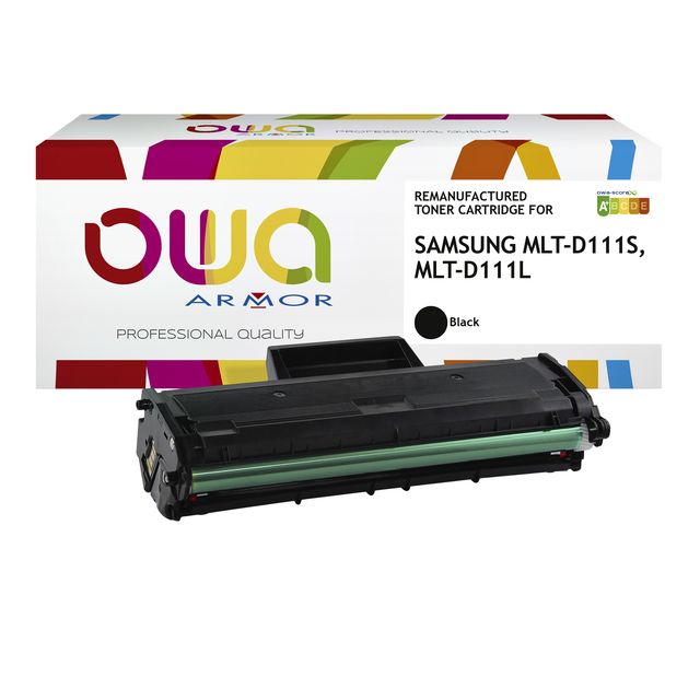 OWA -  Tonercartridge  mlt-d111s/d111l zwart