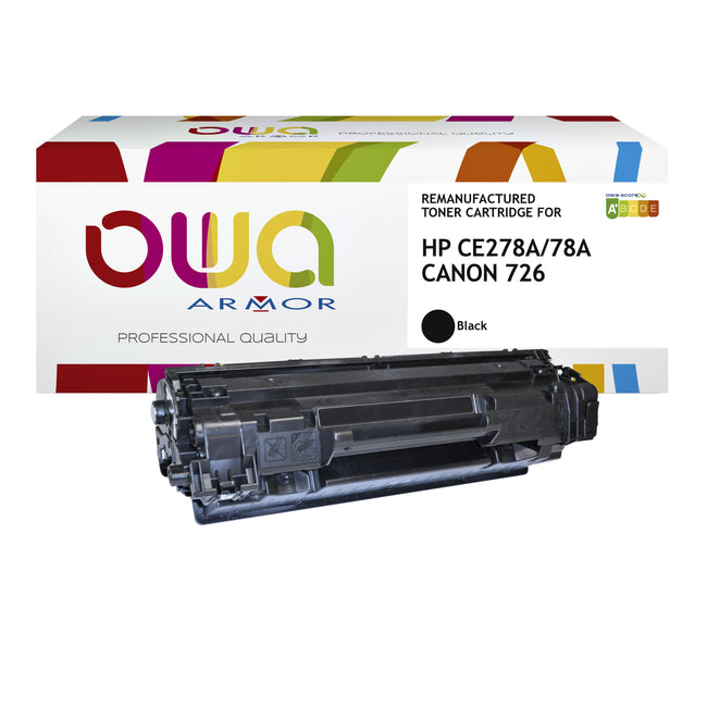 OWA - Alternative à la cartouche de toner pour CE278A noir