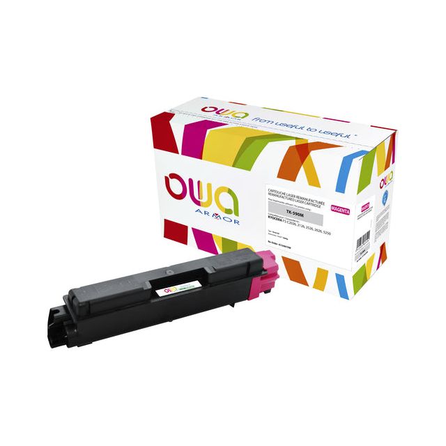 OWA - Toner Owa Kyocera tk -590m Rot