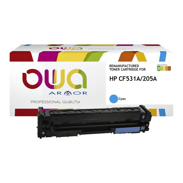 OWA - Tonercartridge owa hp cf531a blauw