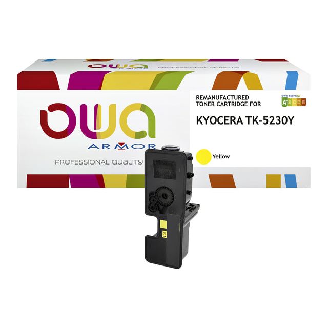 Owa - Toner Owa Kyocera TK -5230Y GEEL