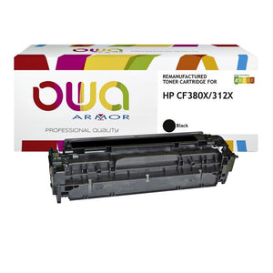 OWA -  Tonercartridge  hp cf380x zwart