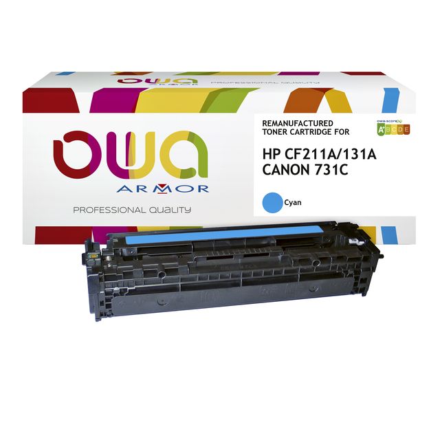 OWA - Tonerkartuschen-Alternative für CF211A blau