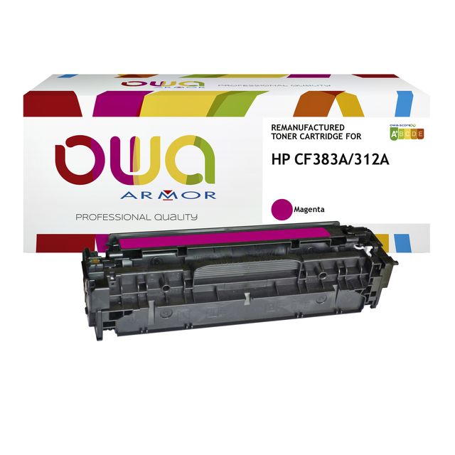 OWA - Alternative à la cartouche de toner pour CF383A rouge