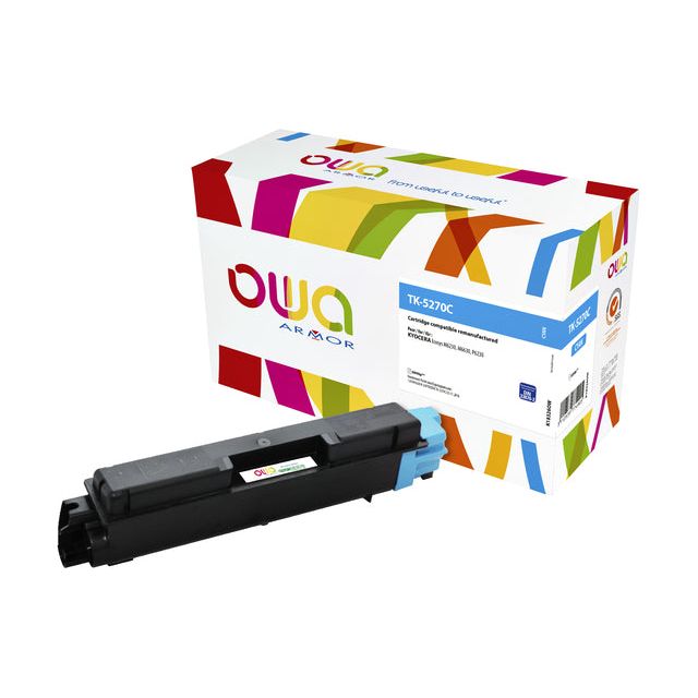 Owa - Toner Owa Kyocera TK -5270C bleu