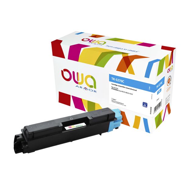 OWA - Alternative au toner pour TK-5270C bleu