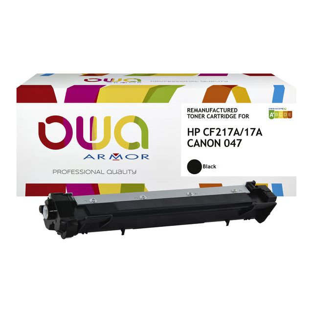 OWA - Tonercartridge owa hp cf217a zwart