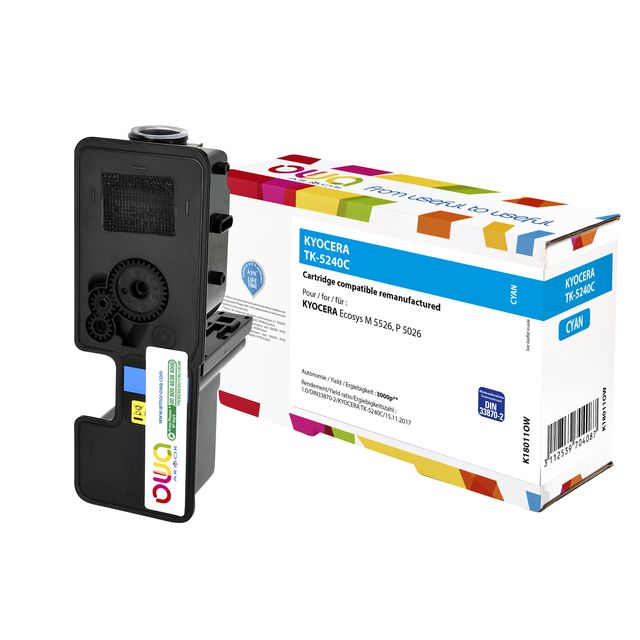 OWA - Alternative au toner pour TK-5240C bleu