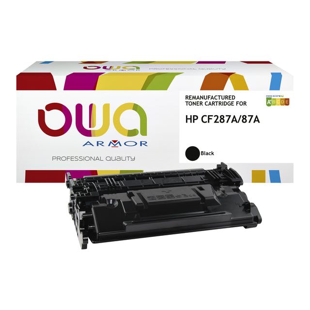 OWA - Tonercartridge owa hp cf287a zwart