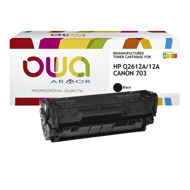OWA - Alternative à la cartouche de toner pour Q2612A noir