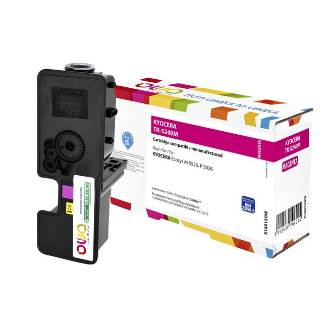 OWA - Alternative au toner pour TK-5240M rouge