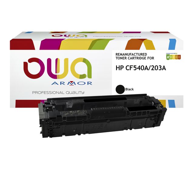 OWA -  Tonercartridge  hp cf540a zwart