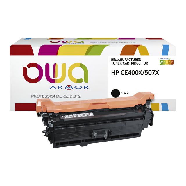 OWA - Tonercartridge Owa HP CE400X Black