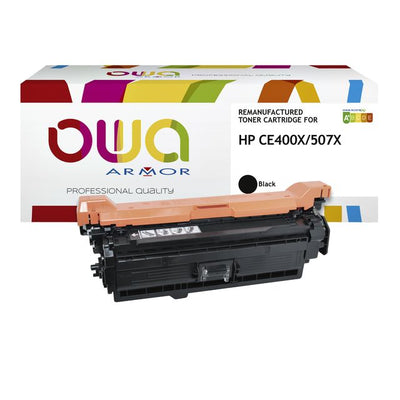 OWA -  Tonercartridge  hp ce400x zwart