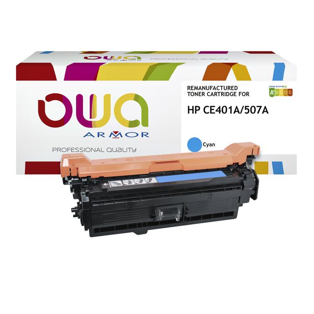 OWA - Cartouche de toner alternative pour CE401A bleu