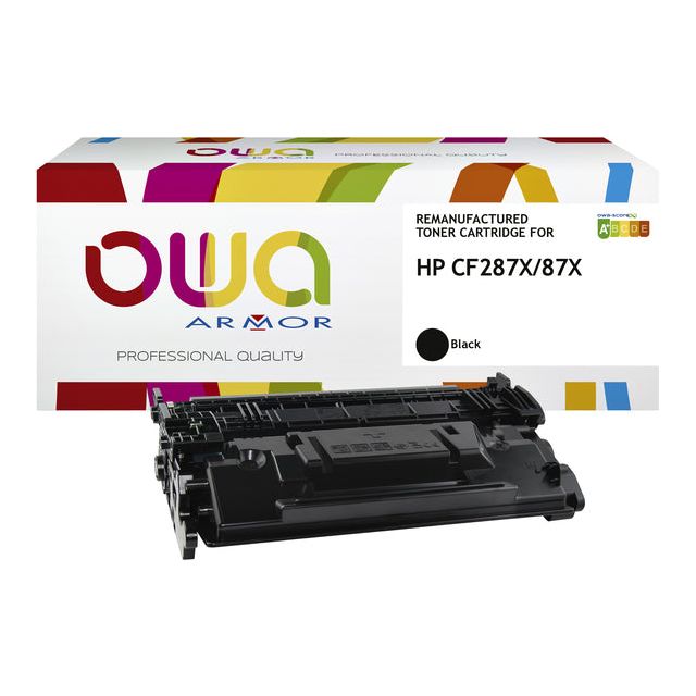 OWA - Tonercartridge OWA HP CF287X Schwarz