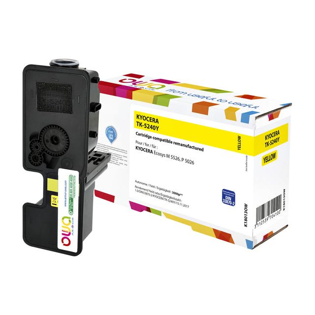 OWA - Toner Owa Kyocera Tk -5240y Geel