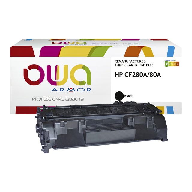 OWA - Tonercartridge owa hp cf280a zwart