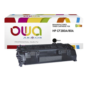 OWA -  Tonercartridge  hp cf280a zwart