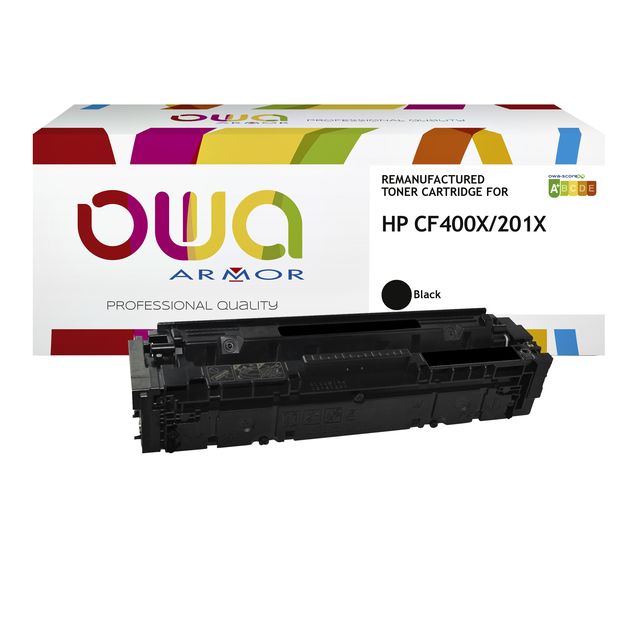 OWA -  Tonercartridge  hp cf400x zwart