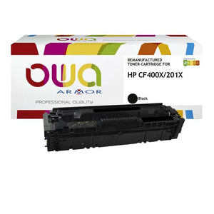 OWA -  Tonercartridge  hp cf400x zwart