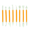 Conda - Modellierspachtel-Set à 8 Stück 15 cm Kunststoff