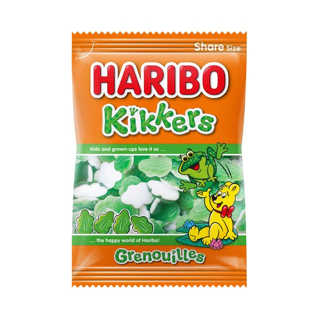 Haribo - Snoep haribo kikkers zak 250gr