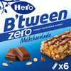 Hero - Snack B'tween Milchschokolade Null 6er-Pack Riegel 20gr | 10 Stück