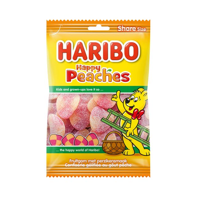 Haribo - Candy Haribo Peaches Bag 250gr