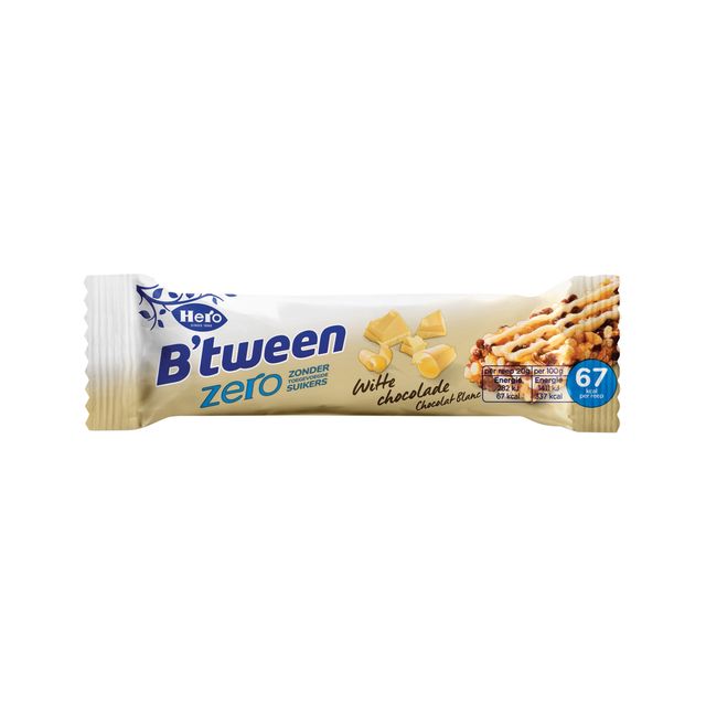 Hero -  Tussendoortje  b'tween witte chocolade zero