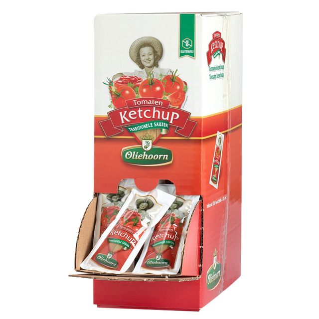 Oliehoorn -  Tomatenketchup sachet 150x15ml 150 stuks